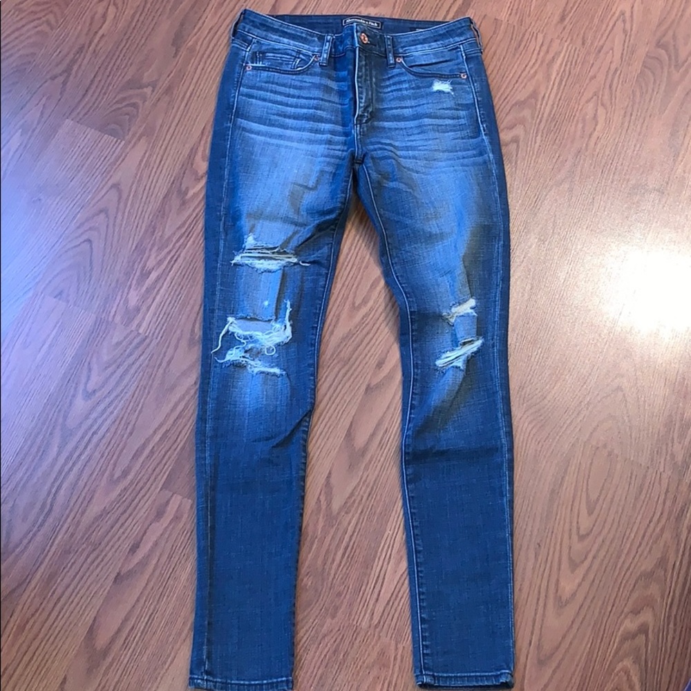 A&F skinny jeans